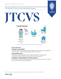 The Journal of Thoracic and Cardiovascular Surgery 저널 - 이나고 투고 성공 논문