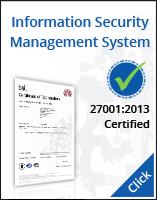 ISO isms certificate